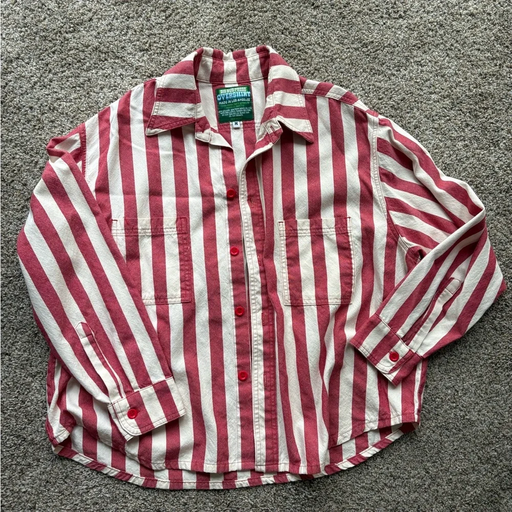 Big Bud Press Cropped Overshirt - Picture 1 of 3